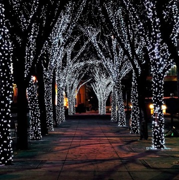 НАРУЖНЫЕ РОЖДЕСТВЕНСКИЕ ОГНИ СОЛНЕЧНЫЕ GIRLAND 100 LED SOLAR