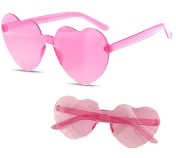 ХИППИ КРАСНЫЕ ОЧКИ СЕРДЦА ВЕЧЕРИНКА 70-Х