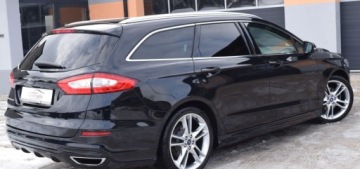 Ford Mondeo V Kombi 2.0 TDCi Bi-Turbo 210KM 2015 Ford Mondeo 2.0 TDCI 210 PS PowerShif ST-Line Fuul Ledy kamera Lopatki Na, zdjęcie 11