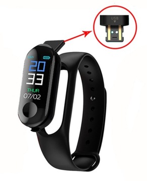 SMARTBAND OPASKA SPORTOWA FIT SMARTWATCH PULSOMETR