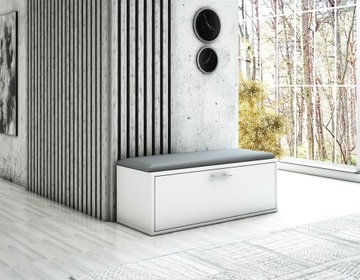 Галошница с сиденьем и полкой, В СБОРЕ, 9 цветов