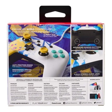 Проводная площадка для Switch Pikachu StrengthA PowerA