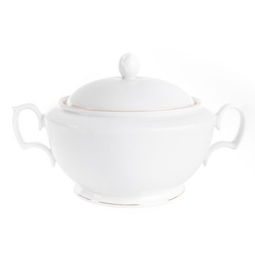 Waza do zupy porcelanowa MariaPaula Złota Linia 2700 ml