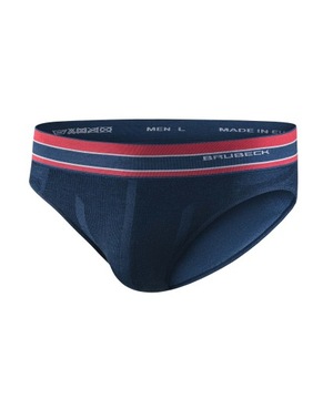 BRUBECK TERMOAKTYWNE SLIPY MĘSKIE MAJTKI WEŁNA MERINO ACTIVE WOOL S