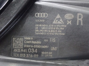 Priekis komplektas variklio dangtis bamperis originalus Europa AUDI A6 C8 LY9T 23 m. 1QWSX – nuotrauka 12