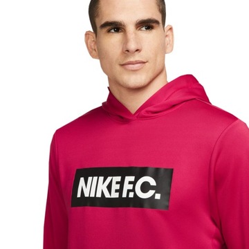 Bluza męska Nike NK DF FC Libero Hoodie różowa DC9075 614 M