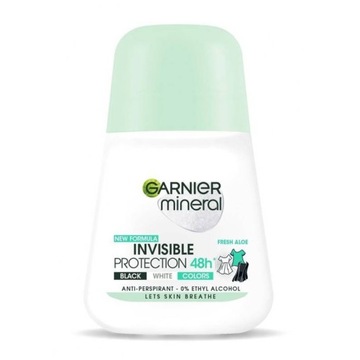 Garnier Mineral Aloe Invisible Protection Roll-on antyperspirant 50ml