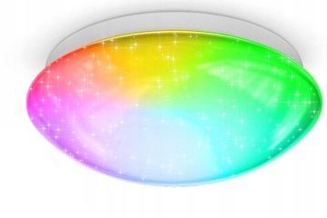Plafon okrągły B.K.Licht 25,5 x 8,5 cm biały