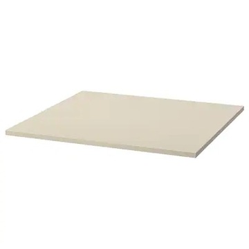 IKEA TROTTEN Blat beżowy 80x80 cm