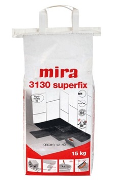 Klej Mira 3130 superfix (biały) C2TE S2 15kg