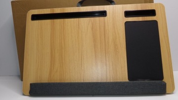 ПОРТАТИВНЫЙ СТОЛИК, ПОДСТАВКА ДЛЯ НОУТБУКА, ДЕРЕВЯННЫЙ ПОДНОС ДЛЯ КРОВАТИ