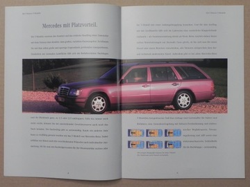 Брошюра - MERCEDES - C W202 E W124 W210 S W140 SL R129 G W463 - 1995 г.