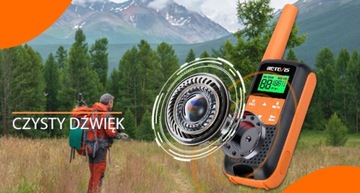 Retevis RT649 Walkie Talkie PMR446 комплект VOX IP65 водонепроницаемый (2 шт.)