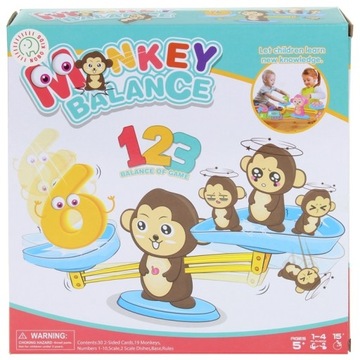 Развивающая игра Crazy Monkey Scales Учимся считать