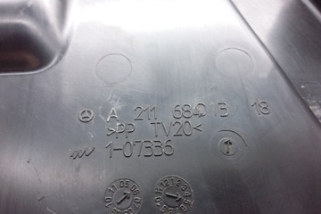 JINÉ DÍLY ZAKONČENÉ MERCEDES-BENZ S (W221) A211684013 3.0L GASOLINE