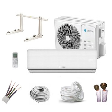 Klimatyzator Brisse 3,5kW WiFi samodzielny zestaw