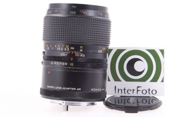 Konica Hexanon 55/3.5 Macro AR + Adapter Macro