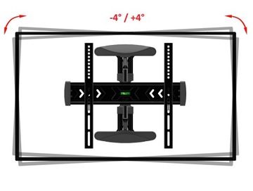 ДЛИННЫЙ кронштейн для телевизора, 71 см, 32, 39, 40, 42, 43, 48, 49, 50, 55 дюймов, вешалка для телевизора