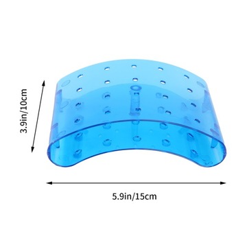 PRZEZROCZYSTY WSPORNIK PÓŁKI NA BIURKO LOLLIPOP CANDY