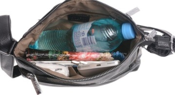 Маленькая спортивная и элегантная сумочка Letterman's Handbag серебристого цвета