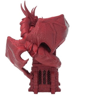 Дракон на башне - маленькая башня для игры в кости - Fates End Wyvern Tiny Towers Dice Tower