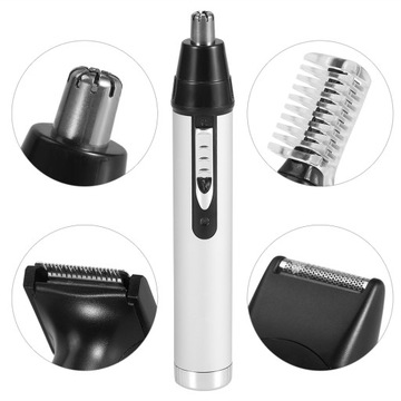 4 w 1 akumulator elektryczny męski depilacja nosa