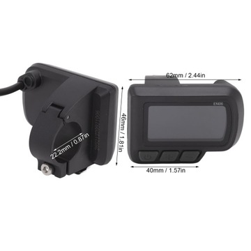 Wyświetlacz EN06 LCD display rower elektryczny