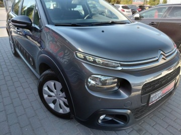 Citroen C3 III Hatchback 1.2 PureTech 110KM 2019 Citroen C3 Klimatyzacja Navi Komputer Tempomat 1.2 Benzyna 110KM, zdjęcie 3