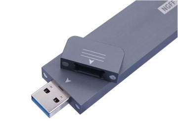 Корпус адаптера SSD M.2 SATA B B+M — USB 3.0