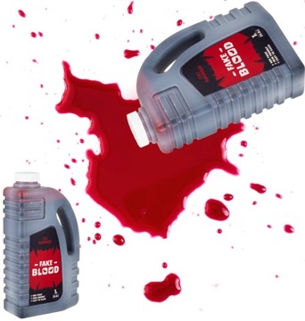 SZTUCZNA KREW REALISTYCZNA W BUTELCE W PŁYNIE HALLOWEEN MAKE UP 1L