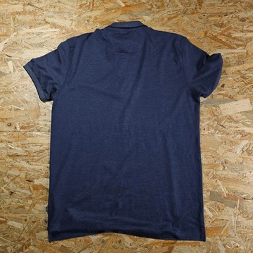 Koszulka Polo T-shirt HUGO BOSS Casual Granatowa Nowy Model Męska 3XL XXXL