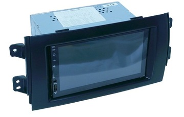 2din рамка магнитолы Suzuki SX4 Fiat Sedici 2006г.