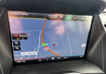 Ford Kuga II SUV 1.5 EcoBoost 150KM 2016 Ford Kuga Niemcy Grzane Fotele,Hak,Grzane Fotele 1.5 Benzyna 150KM, zdjęcie 13