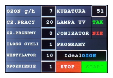 Воздушный ОЗОНАТОР 2-20г с регулировкой. Генератор озона