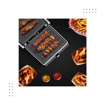 ЭЛЕКТРИЧЕСКИЙ ГРИЛЬ Тостер PANINI Сэндвич-тостер РАСШИРЯЕМАЯ МОЩНОСТЬ 2200 Вт