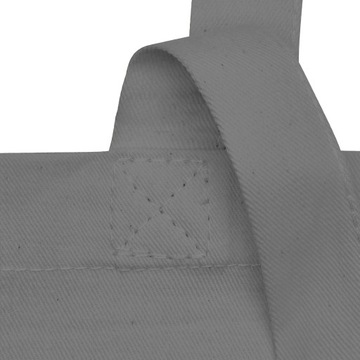 СУМКА ИЗ ПРОЧНОГО ЭКОЛОГИЧЕСКОГО ХЛОПКА СЕРАЯ 453