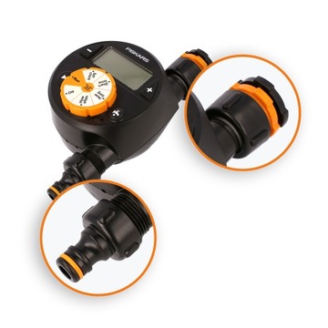 PROGRAMATOR ZEGAR TIMER DO PODLEWANIA LCD FISKARS