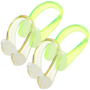 ЗАЖИМ ДЛЯ НОСА ДЛЯ БАССЕЙНА, СИЛИКОНОВЫЙ МАТЕРИАЛ, ВОДОНЕПРОНИЦАЕМЫЙ 4 ШТ.