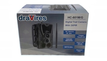 GSM-камера-ловушка draVires - IP65 лесная охотничья камера MMS Full HD SIM