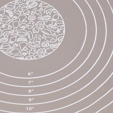 СИЛИКОНОВЫЙ КУХОННЫЙ СТОЛ, БОЛЬШОЙ, 70x50см, КОВРИК, ПОДЛОЖКА ДЛЯ ТОРТА, XXL