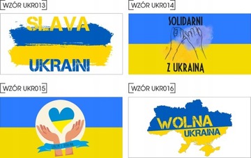 МАГНИТ АВТОМОБИЛЬНОЙ СОЛИДАРНОСТИ С УКРАИНОЙ 2x