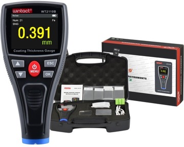 MIERNIK GRUBOŚCI LAKIERU TESTER POWŁOKI CZUJNIK USB PC BT APP LCD ALUMINIUM