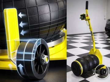 Пневматический автоподъемник SNOWMAN PILLOW 3.5T лягушка Majster