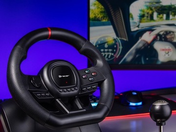 РУЛЕВОЕ КОЛЕСО ДЛЯ ПК С ПЕДАЛЬМИ СЦЕПЛЕНИЯ ДЛЯ ПК ДЛЯ КОМПЬЮТЕРА PS4 НОУТБУК XBOX ONE