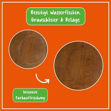 POLIBOY WOOD ЛАК СВЕТЛЫЙ И ТЕМНЫЙ 2X100мл