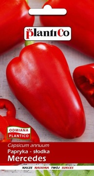Papryka Pod Osłony Mercedes 0,5g PlantiCo SMACZNA
