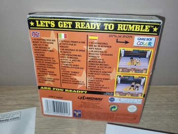 READY 2 RUMBLE BOXING — GAME BOY COLOR GBC ПОЛНАЯ КОМПЛЕКТАЦИЯ