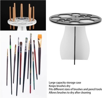 Держатель для кистей для макияжа, устойчивый, круглый, многофункциональная подставка.
