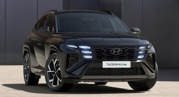 Hyundai Tucson IV SUV Facelifting 1.6 T-GDI 48V 160KM 2025 Hyundai Tucson 2025 1.6T-GDI 150KM Automat wersja NLine OD REKI 1.6 150KM
