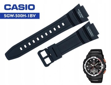 Pasek do zegarka Casio SGW-500 SGW-500H-1BV czarny
